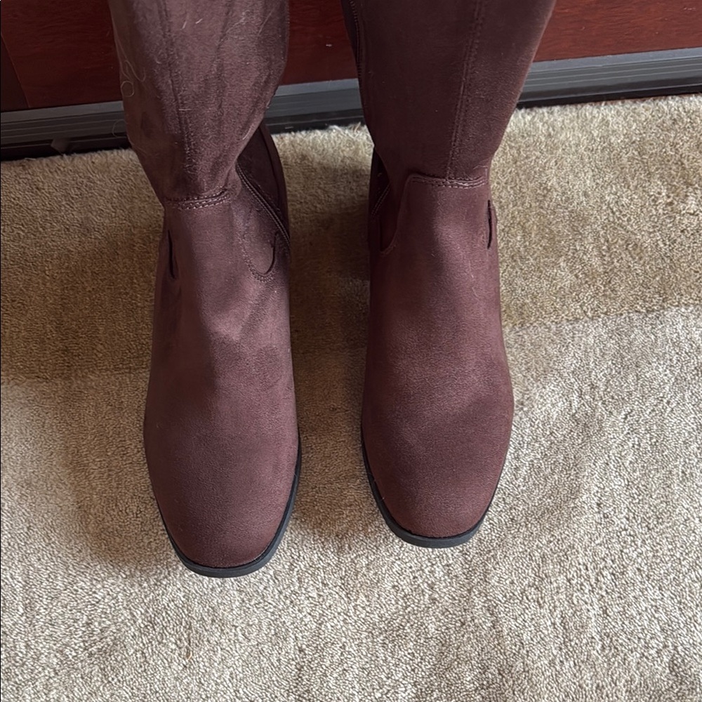 Kenneth Cole Stanford Brown Knee-High Women's Boots size 9 - Picture 5 of 7